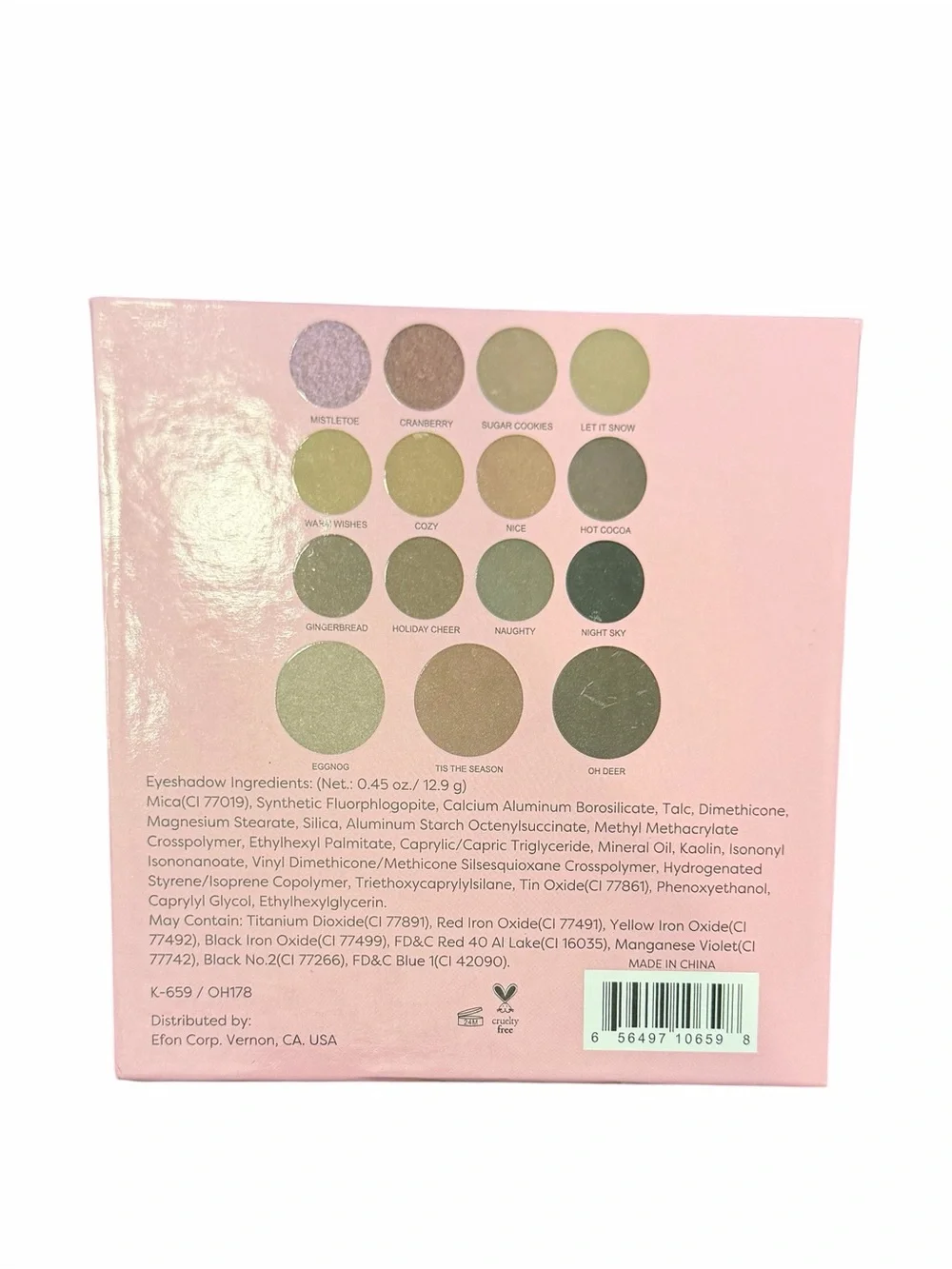 Prolux Cosmetics Pink‎ Wonderland Eyeshadow Palette 15 Matte & Shimmer NEW